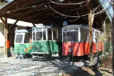 Graz railcar 222 in Tramway Museum (2012)