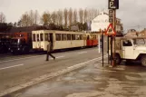 Han-sur-Lesse Grotte de Han with railcar ART 90 on Rue Joseph Lamotte (1981)