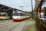 Hannover articulated tram 3533 at Straßenbahn-Museum (2010)