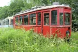 Hannover railcar 223 at Straßenbahn-Museum (2016)