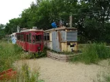 Hannover railcar 223 in Snntg (2020)