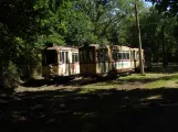 Hannover railcar 225 outside Straßenbahn-Museum (2022)