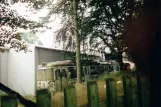 Hannover railcar 247 outside Straßenbahn-Museum (1998)