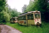 Hannover railcar 33 outside Straßenbahn-Museum (2006)