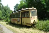 Hannover railcar 40 outside Straßenbahn-Museum (2008)