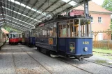 Hannover railcar 469 inside Straßenbahn-Museum (2016)