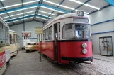 Hannover railcar 715 in Straßenbahn-Museum (2016)