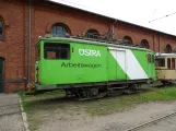 Hannover service vehicle 802 in front of Straßenbahn-Museum (2018)