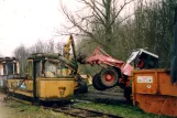 Hannover sidecar 52, the back Hannoversches Straßenbahn-Museum (2004)