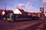 Hannover tram line 1  at Laatzen / Eichstr. (1986)