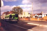 Hannover tram line 1  near Peiner Str. (1990)