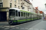 Hannover tram line 4  near Kantplatz (2003)