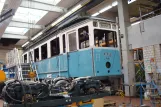 Heidelberg museum tram 44 inside Depot Zoitzbergstr. (2014)