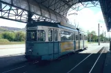 Heidelberg tram line 24 with articulated tram 239 at Rohrbach Süd (1998)