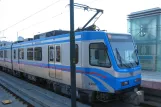 Istanbul regional line T4 with articulated tram 329 at Vatan (2011)