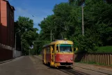 Kiev extra line 11K with railcar 5939 at Pozhezhne depot (2011)