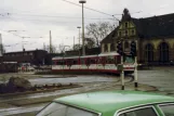 Krefeld extra regional line U76  by Hauptbahnhof (1988)