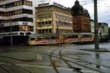 Krefeld tram line 044  in the intersection Ostwall/Am Hauptbahnhof (1988)