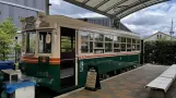 Kyoto railcar 1605 in Shiden Plaza (2023)