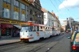 Liberec extra line 2 with railcar 77 at Rybníček (2011)