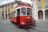 Lisbon Colinas Tour with railcar 5 on Praça do Cormércio (2013)