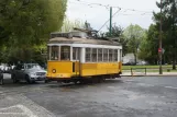 Lisbon tram line 28E with railcar 560 on Graça (2013)