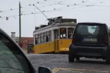 Lisbon tram line 28E with railcar 564 on Rua São Tomé (2013)