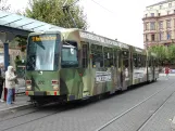 Mainz tram line 51 with articulated tram 272 at Hauptbahnhof (2024)