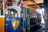 Malmköping railcar 11 inside Hall III (2005)