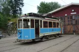 Malmköping railcar 186 in front of Hall III (2012)