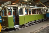 Malmköping railcar 34 inside Hall III (2012)