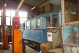 Malmköping railcar M 1 inside Hall III (2012)