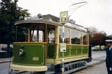 Malmö Museispårvägen with railcar 100 at Malmöhus (2003)