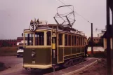 Malmö Museispårvägen with railcar 20 at Bastionen (1990)