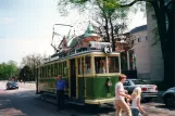 Malmö Museispårvägen with railcar 20 at Stadsbiblioteket (2002)