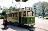 Malmö Museispårvägen with railcar 20 at Turbinen (2007)