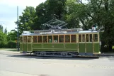 Malmö Museispårvägen with railcar 20 on Malmöhusvägen (2015)