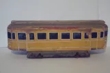 Model tram: side of bogie motor car no. 47/67 (1953)