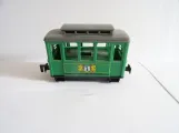 Model tram: Side view of sidecar
 (1981)