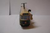 Model tram: The front: Blik toy tram
 (2006)