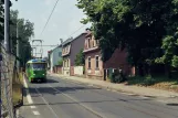 Most tram line 4 with railcar 310 on Žižkova (2008)