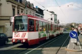 Mülheim regional line 901 with articulated tram 1032 at Hochschule Ruhr West (2004)