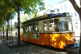 Naumburg (Saale) 4 with railcar 38 at Jägerplatz (2014)