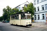 Naumburg (Saale) 4 with railcar 50 at Jägerplatz (2003)