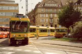 Neuchâtel regional line 215 at Place Pury (1982)