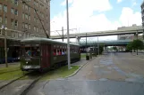 New Orleans line 12 St. Charles Streetcar with railcar 948 at St Charles / Howard (2010)