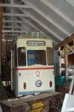 Nordingrå railcar 755 inside Car barn (2012)