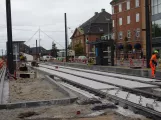 Odense Tramway  at Central Station (2020)