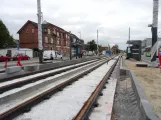 Odense Tramway  at Vestre Stationsvej (2020)