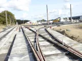 Odense Tramway  in front of Kontrol centret (2019)